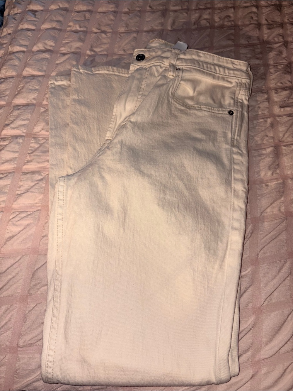 Women’s White Jeans - Classic Straight Fit